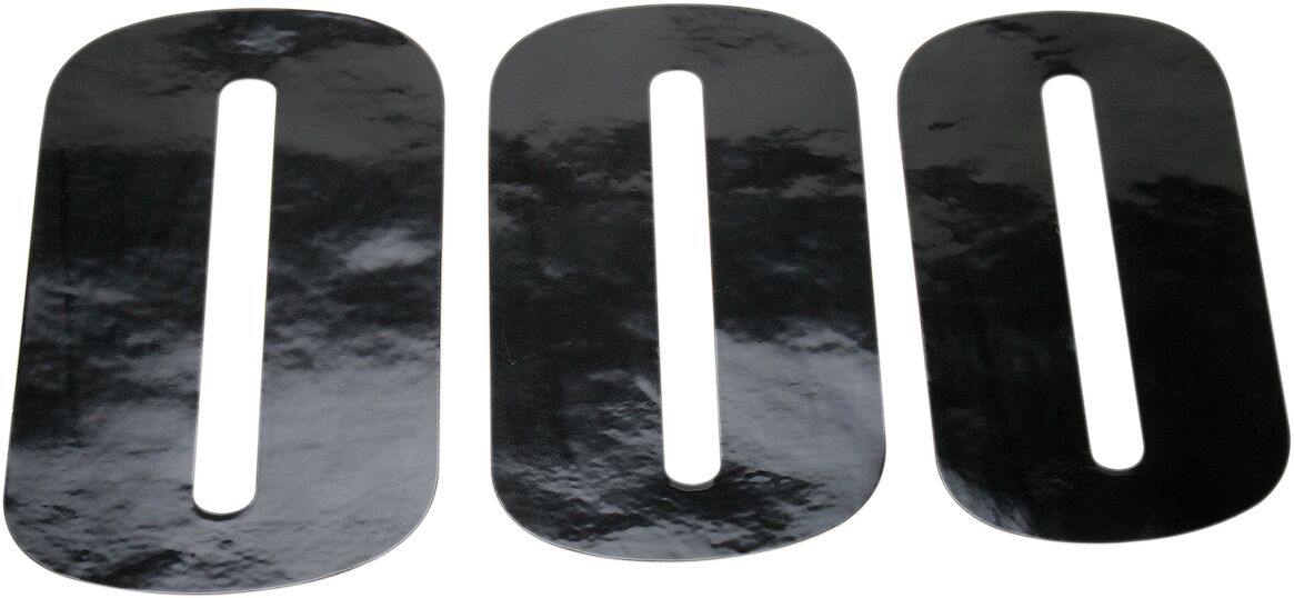 RACE NUMBER BLACK 4.5" # 0