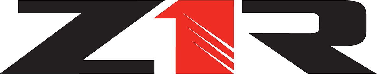DECAL Z1R 24" 2PK WHT