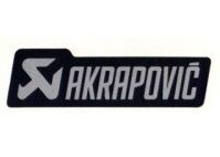 AKRAPOVIC BK LOGO STICKER 120 X 35 MM