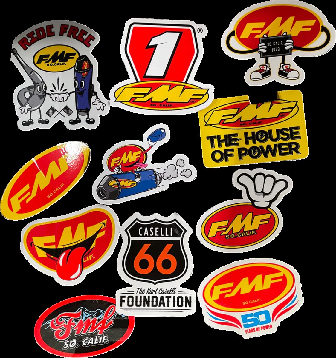 DECAL STICKER PACK GO FAST HAVE FUN