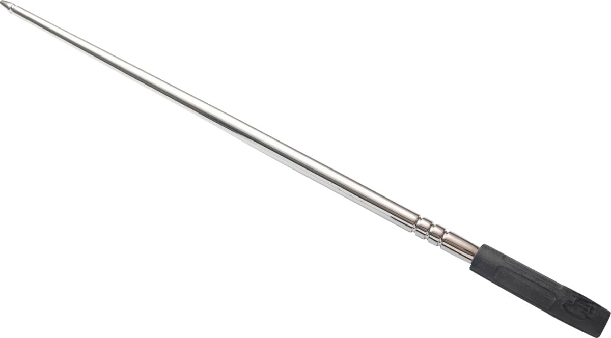 ANTENNA 8" CHR FLEX BASE
