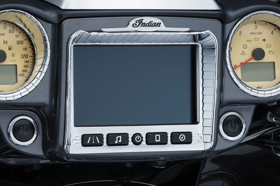 STEREO ACCENT AZTEC CHROME