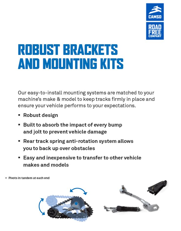 TRACK SYSTEM ATV T4S ADAPTOR