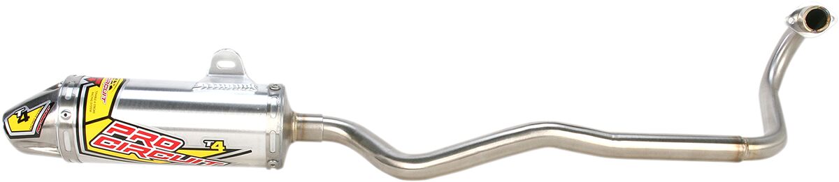 EXHAUST SYSTEM T-4 STAINLESS ALUMINIUM