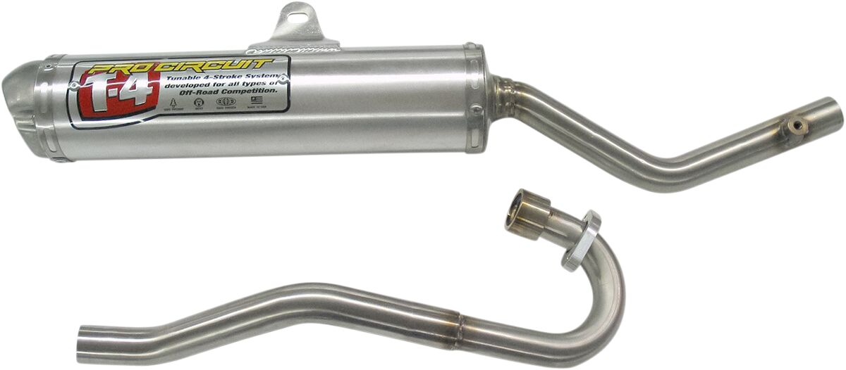 EXHAUST SYSTEM T-4 STAINLESS ALUMINIUM