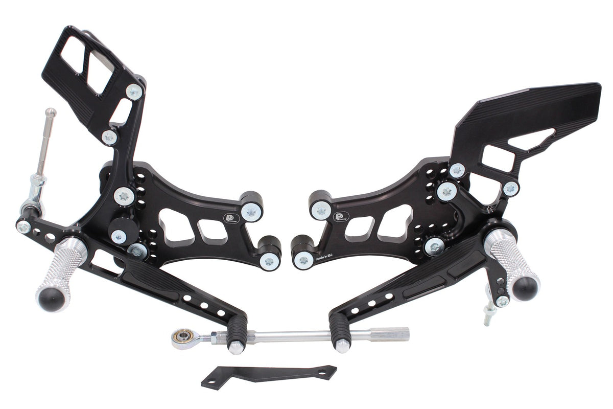 Rear set for KTM RC8 / RC8 R (2008-2017) with OEM shift