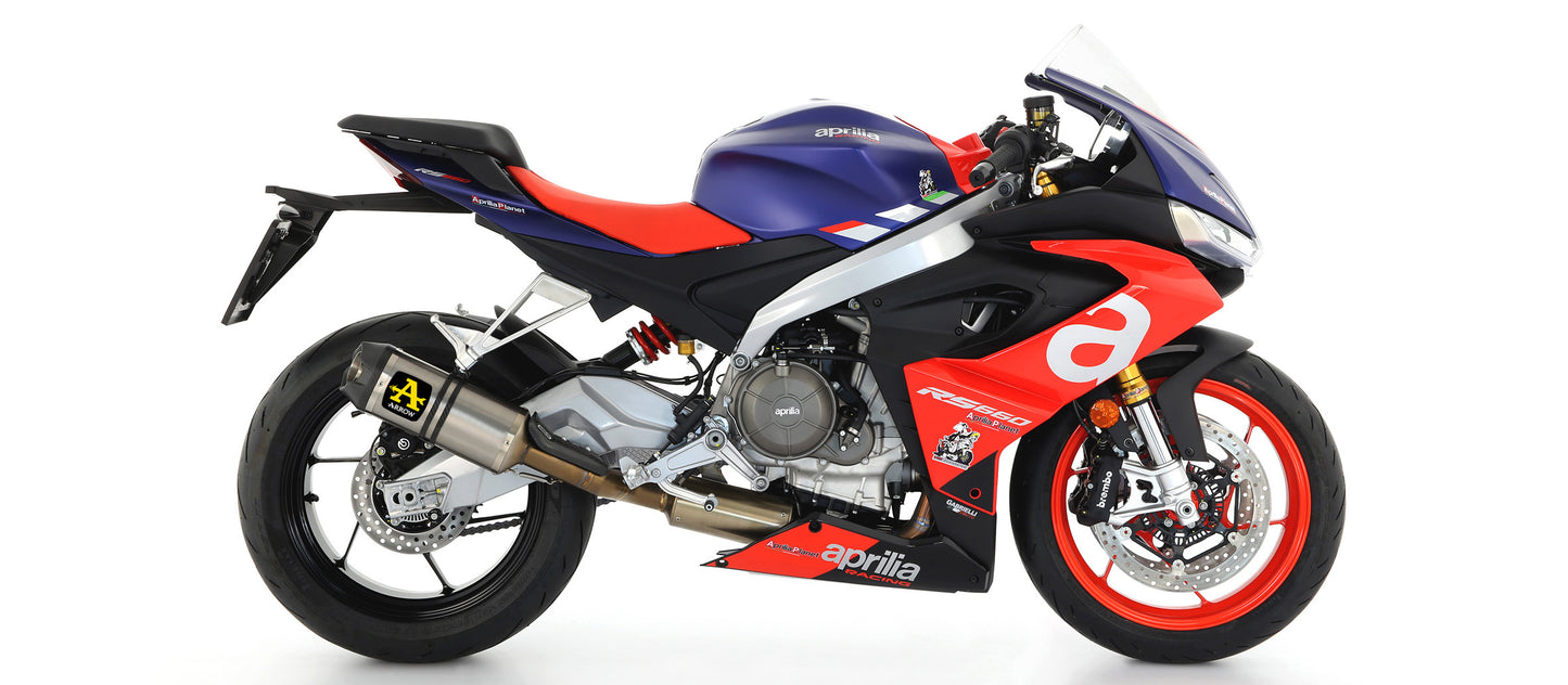 Udstødning - COMPETITION FULL TITANIUM full system - Aprilia RS 660 2020-2024