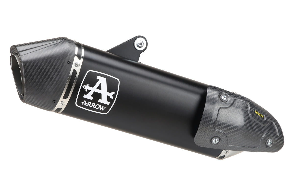 Veloce aluminium Dark" udstødningsdæmper"