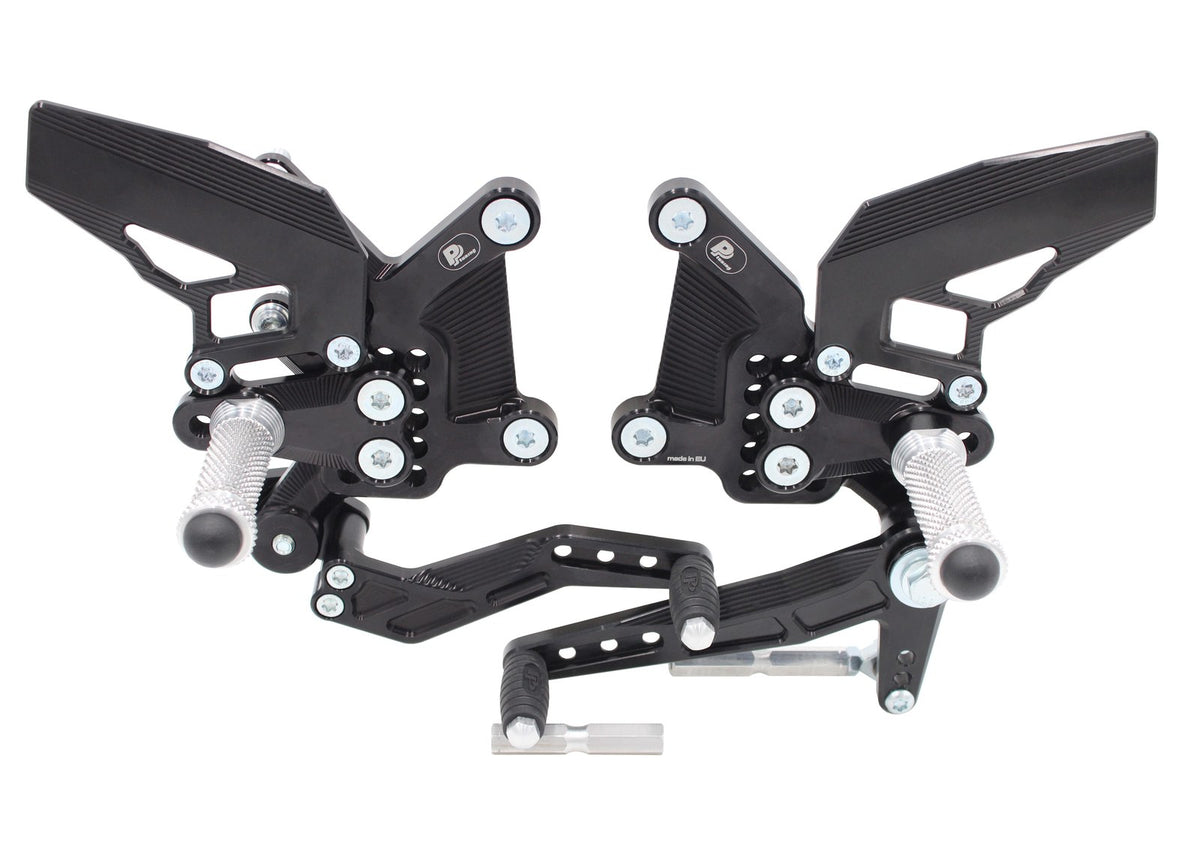 Kawasaki ZX-4RR Rear Set (2023–), reverse shifting, "ECU flash"