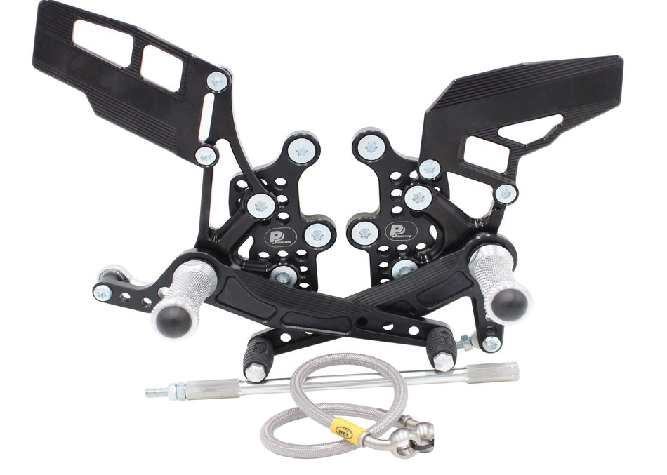 Rear set for Suzuki SV 650 (2005-2012) with OEM shift