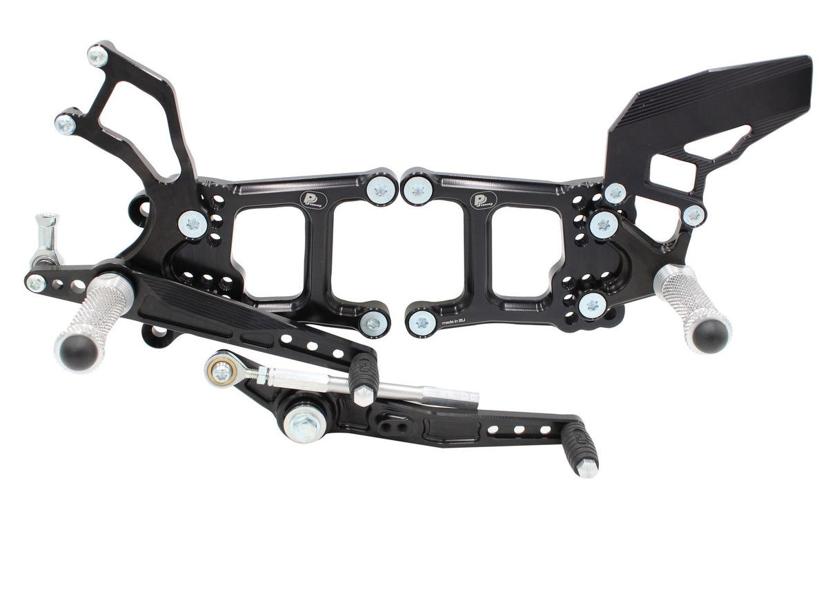 Rear sets and footpegs for Yamaha R1 (2015–2019)