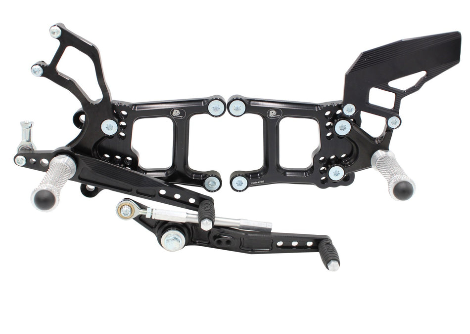 Rear sets and footpegs for Yamaha R1 (2015–2019)