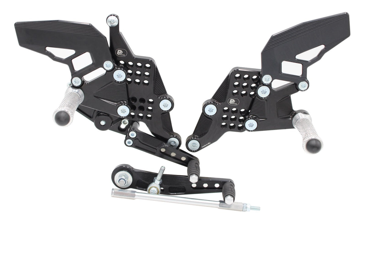 Rear Set Yamaha YZF-R7 (2021-2025) RACE CONCEPT, standard shift