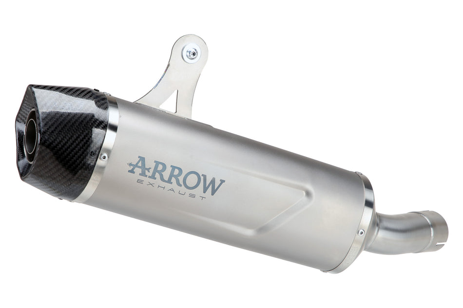 Indy Race EVO titanium udstødningsdæmper with carby end cap