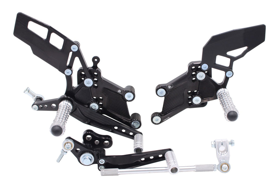 Rear set Honda CBR 600RR (2003-2006), reverse shifting
