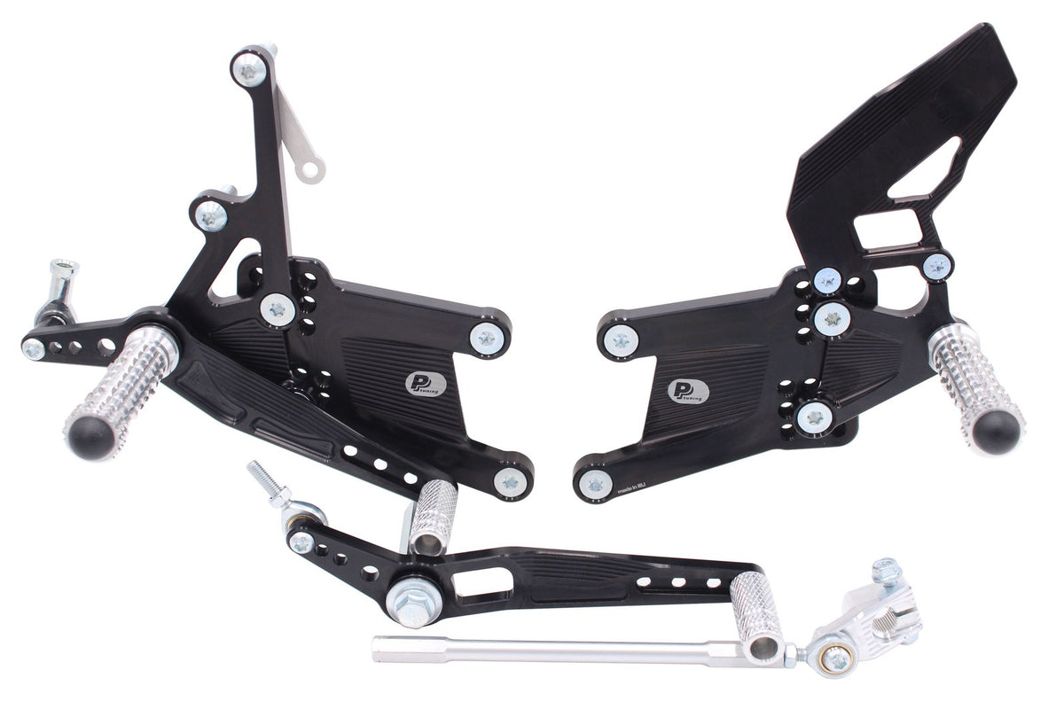 Rear set Yamaha R6 (2003-2005), reverse shifting