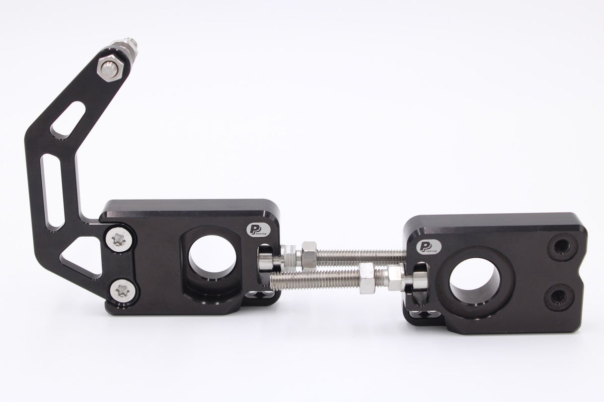 Aprilia RS 660 / Tuono 660 Chain Adjusters with Rear Caliper Carrier