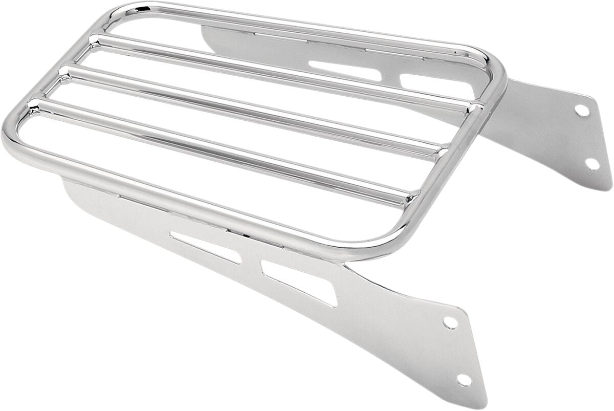 TUBULAR LUGGAGE RACK FOR SISSY BAR CHROME