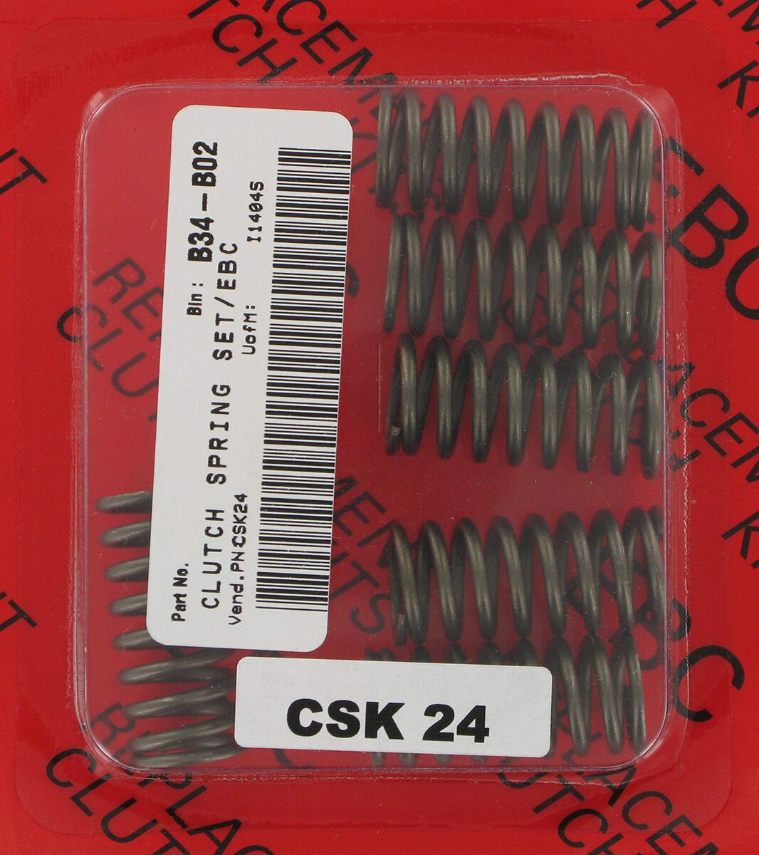 CLUTCH SPRING CSK SERIES COIL SPRING STEEL