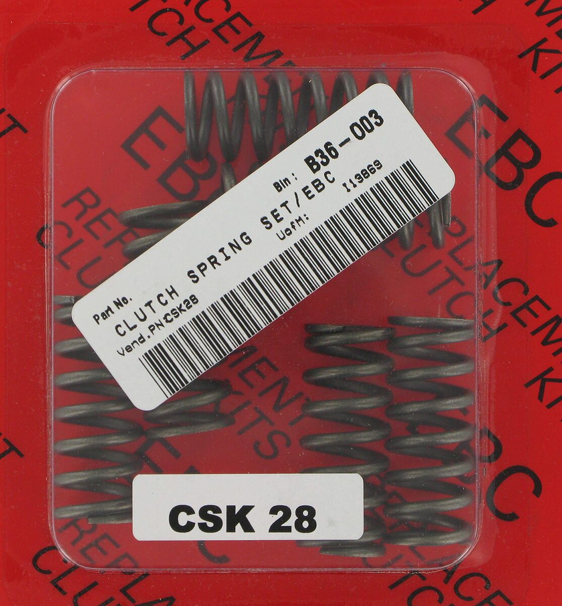 CLUTCH SPRING CSK SERIES COIL SPRING STEEL