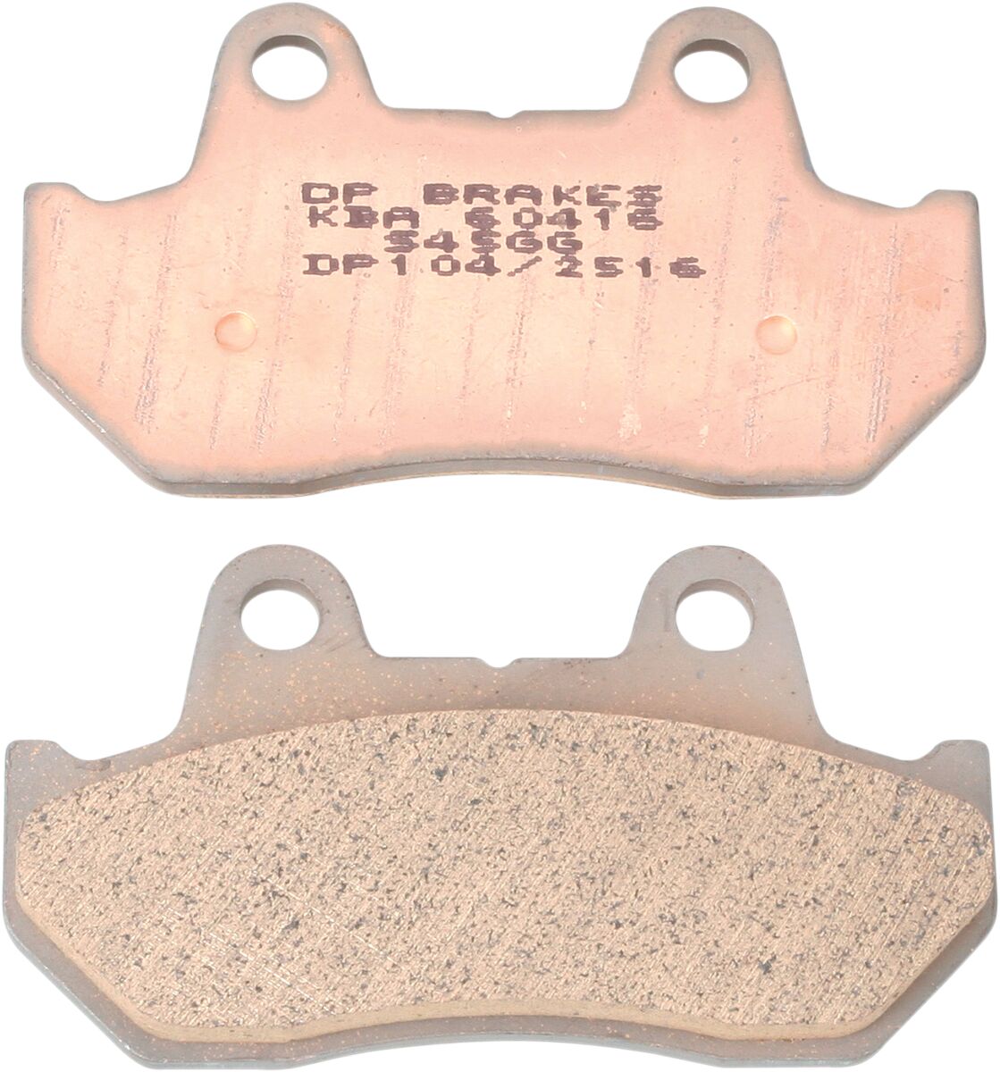BRAKE PAD DP SINTERED REPLACEMENT STREET TOURING OFF-ROAD/ATV