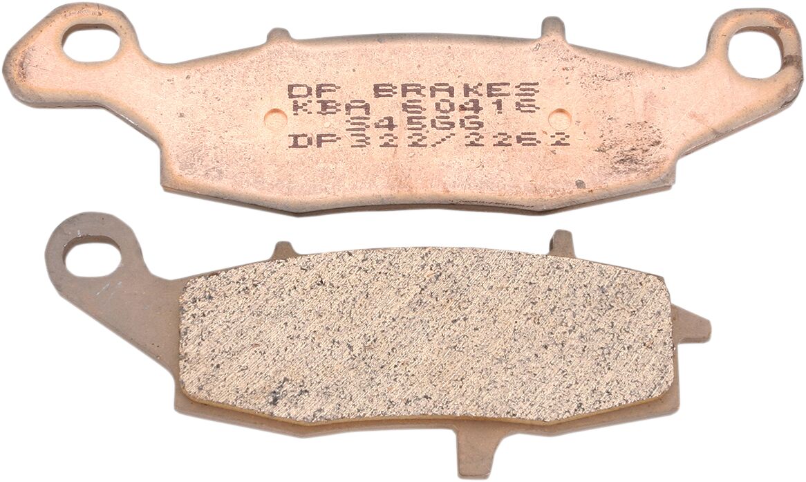 BRAKE PAD DP SINTERED REPLACEMENT STREET TOURING OFF-ROAD/ATV