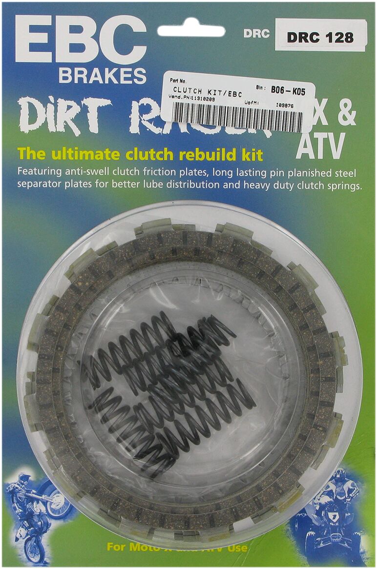 CLUTCH KIT COMPLETE DRC SERIES OFFROAD/ATV PAPER