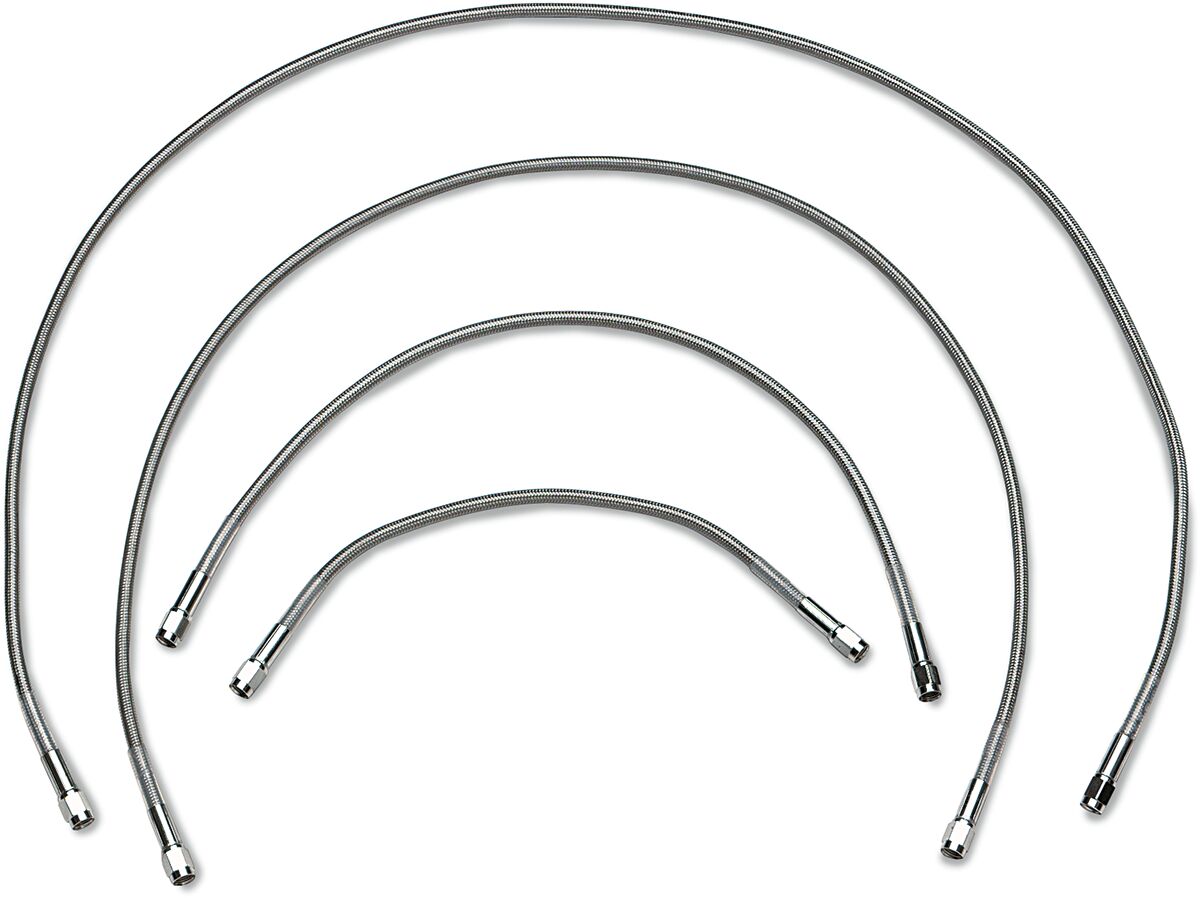 UNIVERSAL BRAKE LINE STAINLESS STEEL AN-3 56"