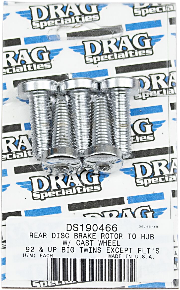 REAR BRAKE DISC BOLT KIT