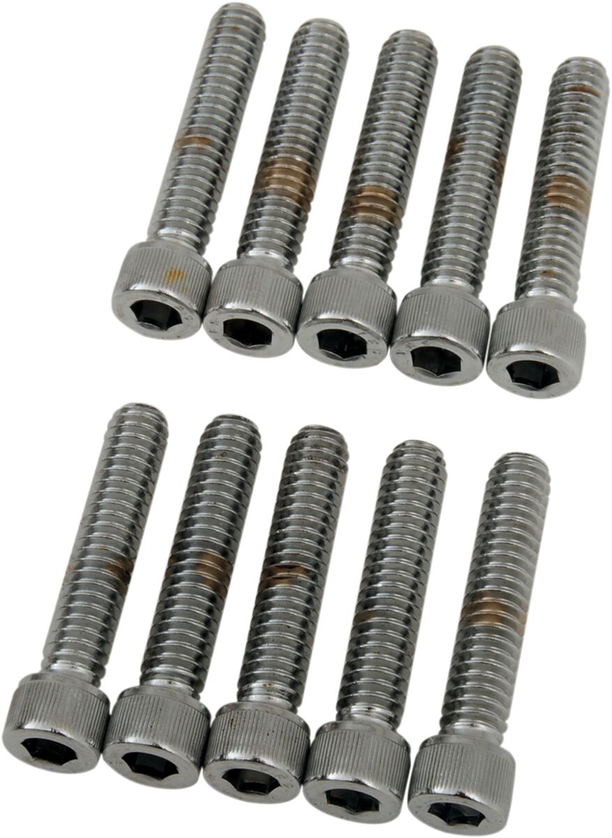 SOCKET-HEAD BOLT 1/4-20X1.25 KNURLED CHROME