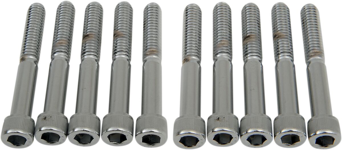 SOCKET-HEAD BOLT 5/16-18X2.25 KNURLED CHROME