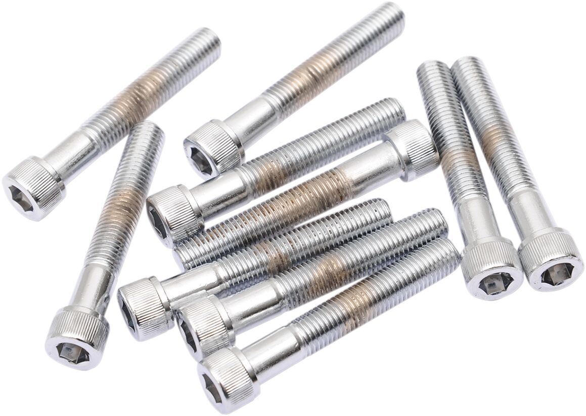 SOCKET-HEAD BOLT 5/16-24X1.75 KNURLED CHROME