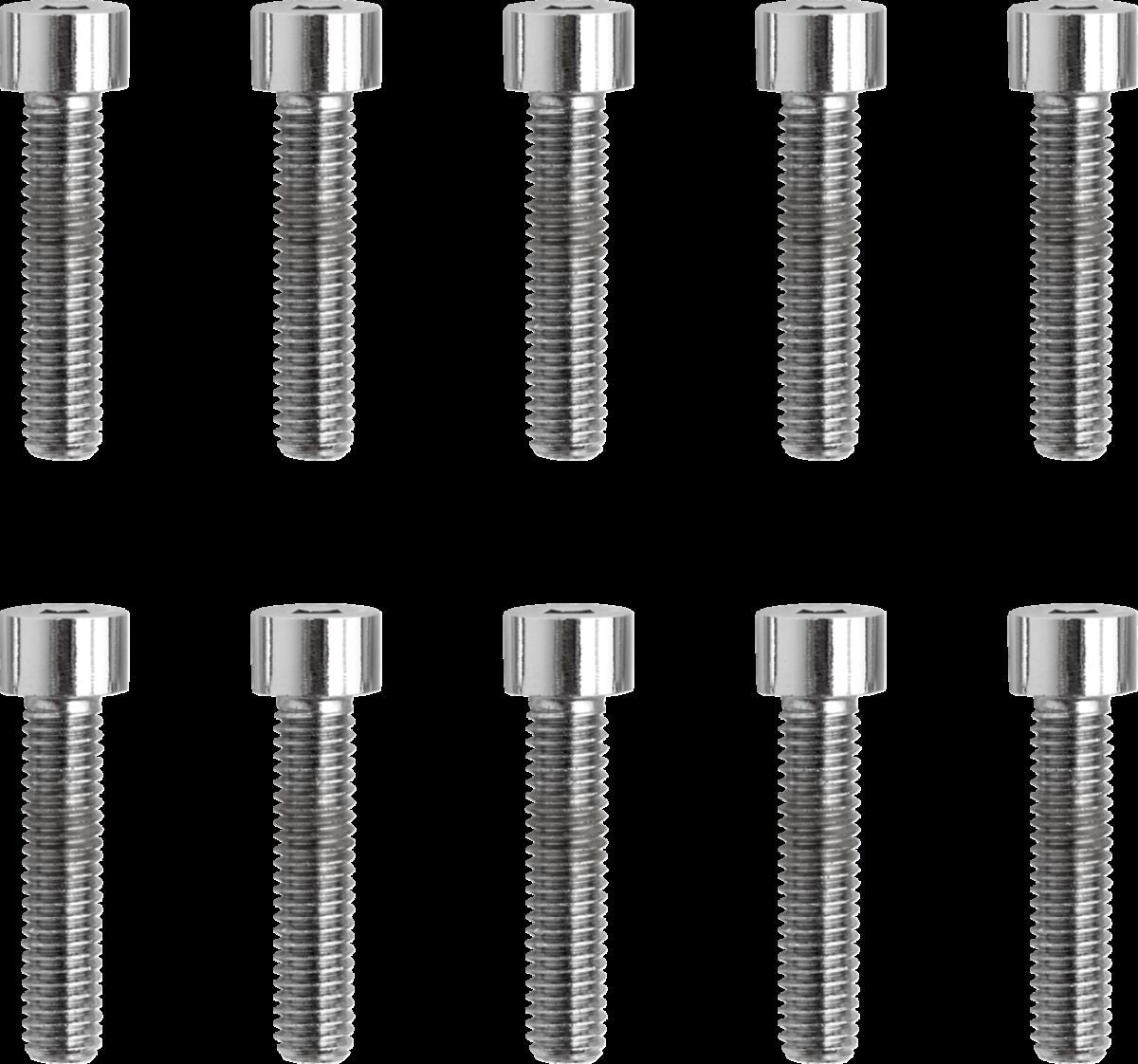 SOCKET-HEAD BOLT 10-32X0.875 SMOOTH CHROME