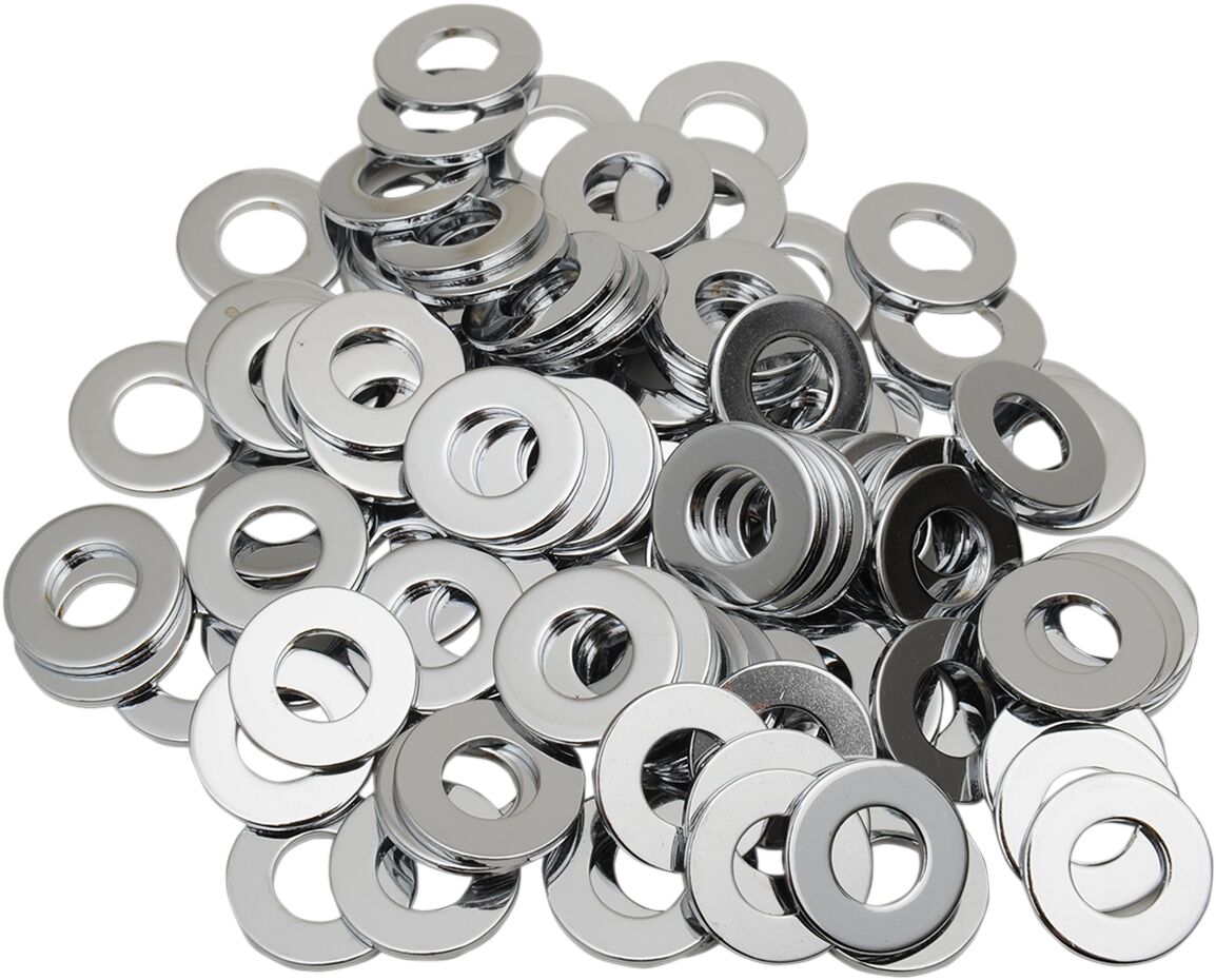 FLAT WASHER 1/4" CHROME