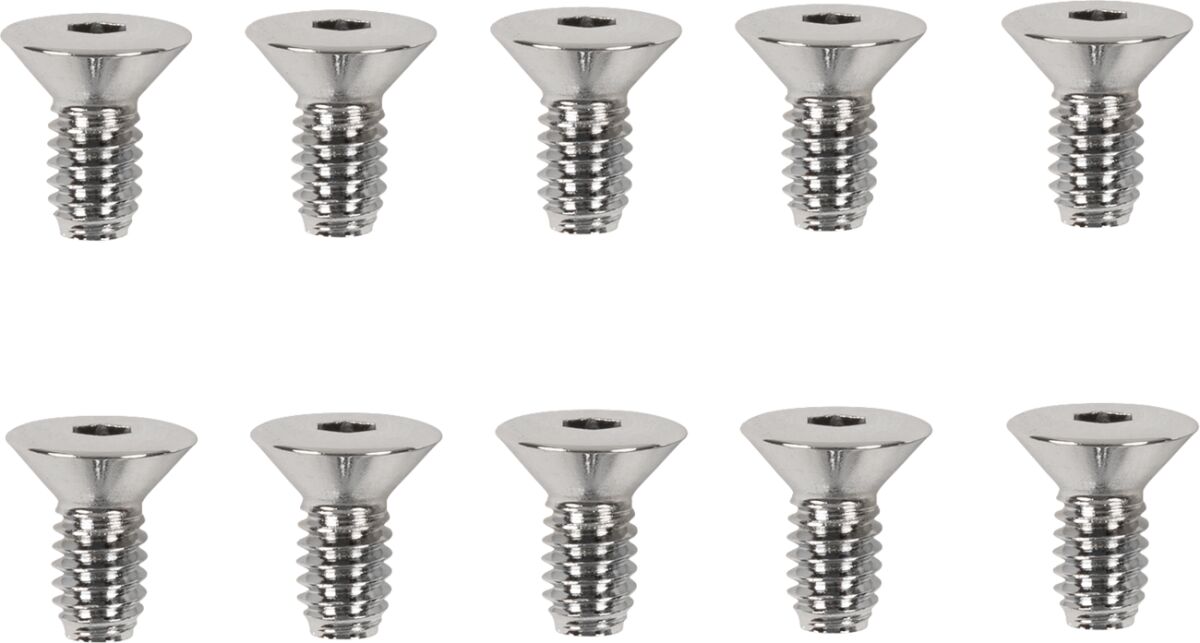 "TIN"-STYLE DERBY COVER SCREW KNURLED