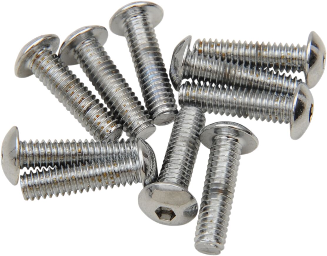 BUTTON-HEAD BOLT 8-32X0.5 CHROME