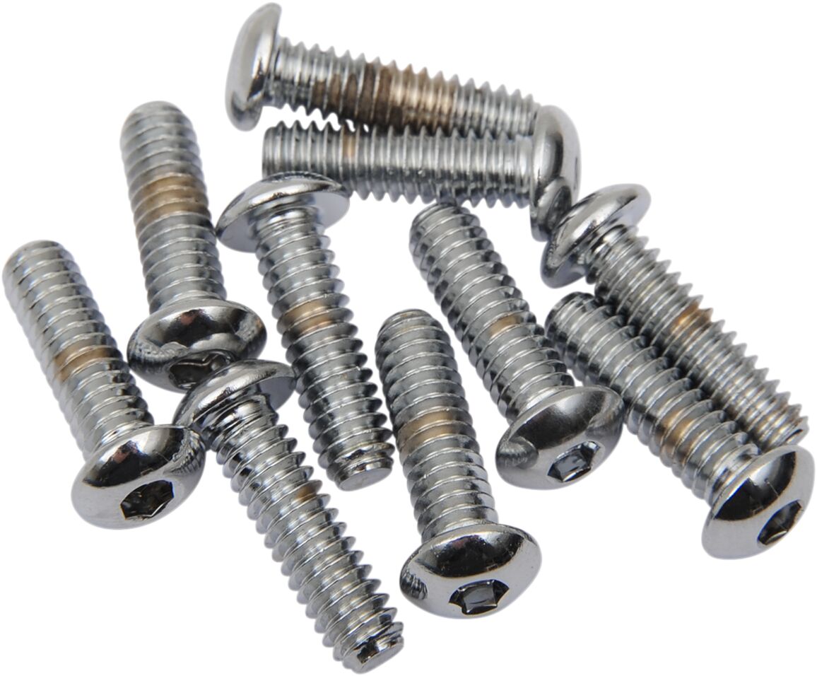 BUTTON-HEAD BOLT 1/4-20X0.875 CHROME