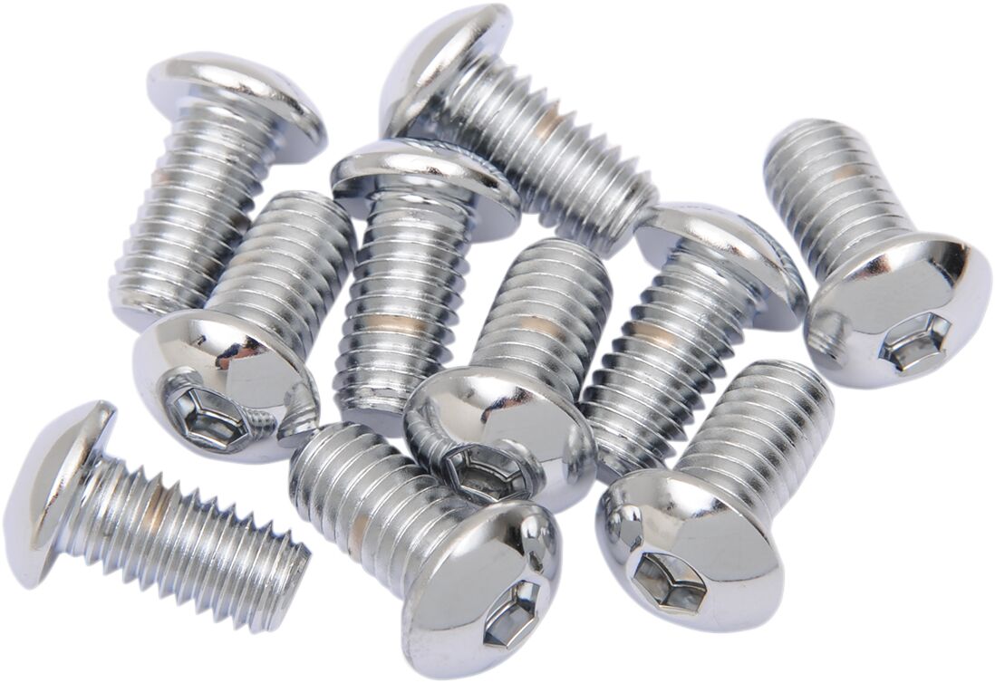 BUTTON-HEAD BOLT 3/8-16X1 CHROME