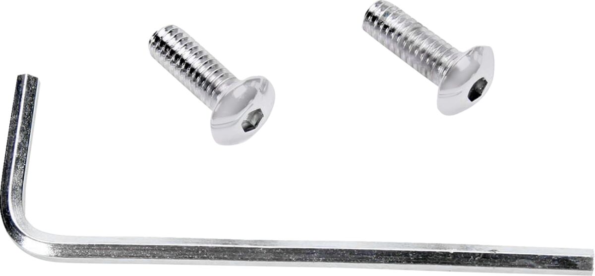 CHROME BUTTON-HEAD POIN COVER BOLT KIT