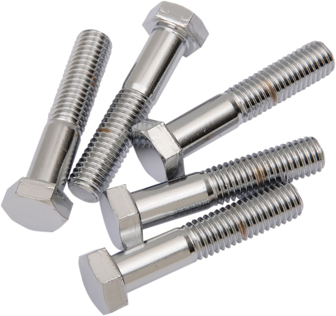 HEX-HEAD BOLT 1/2-13X2.5 CHROME