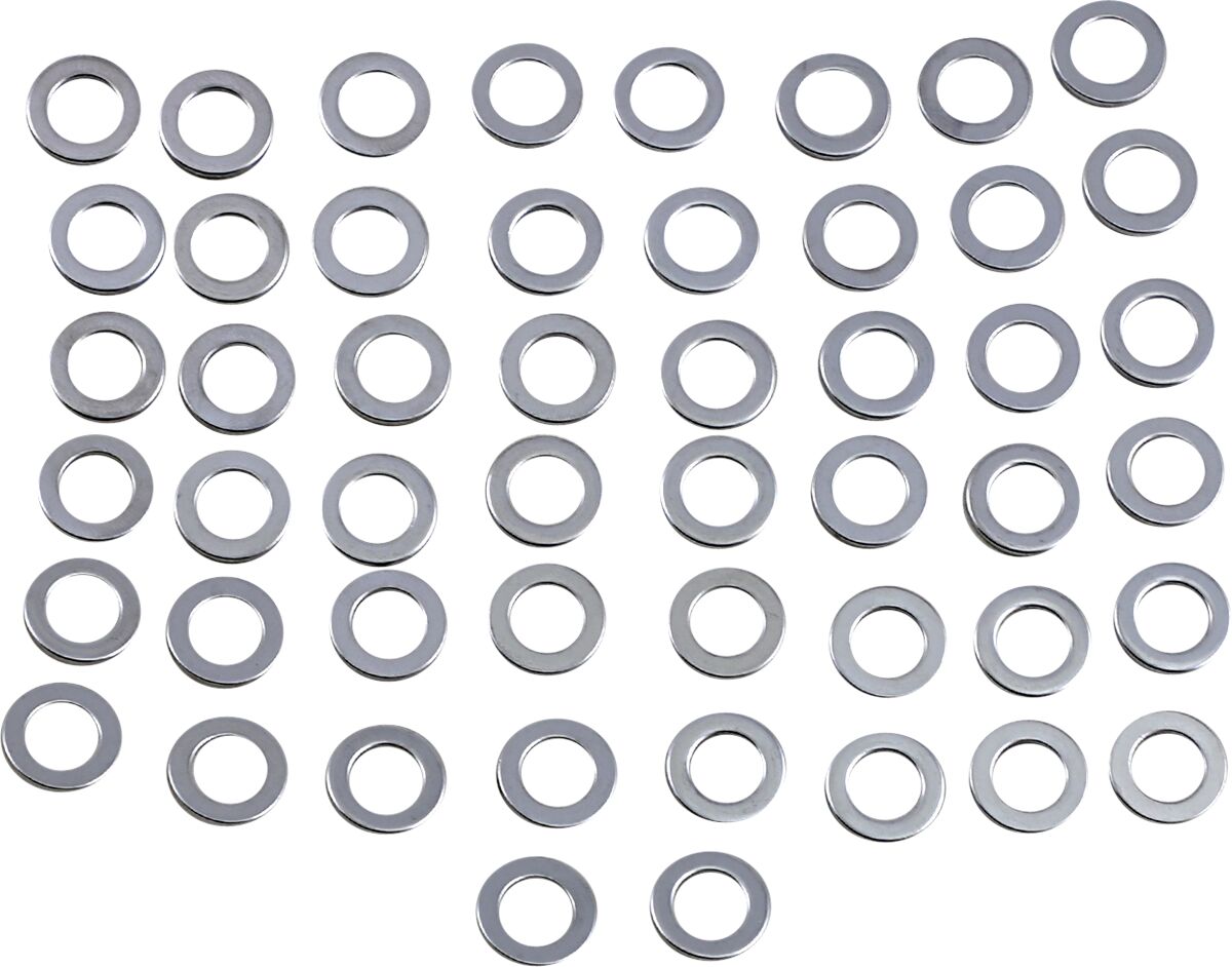 AN WASHER 3/8" CHROME