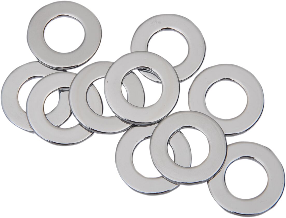 FLAT WASHER 0.46875"I.D. 0.078125" THICKNESS CHROME