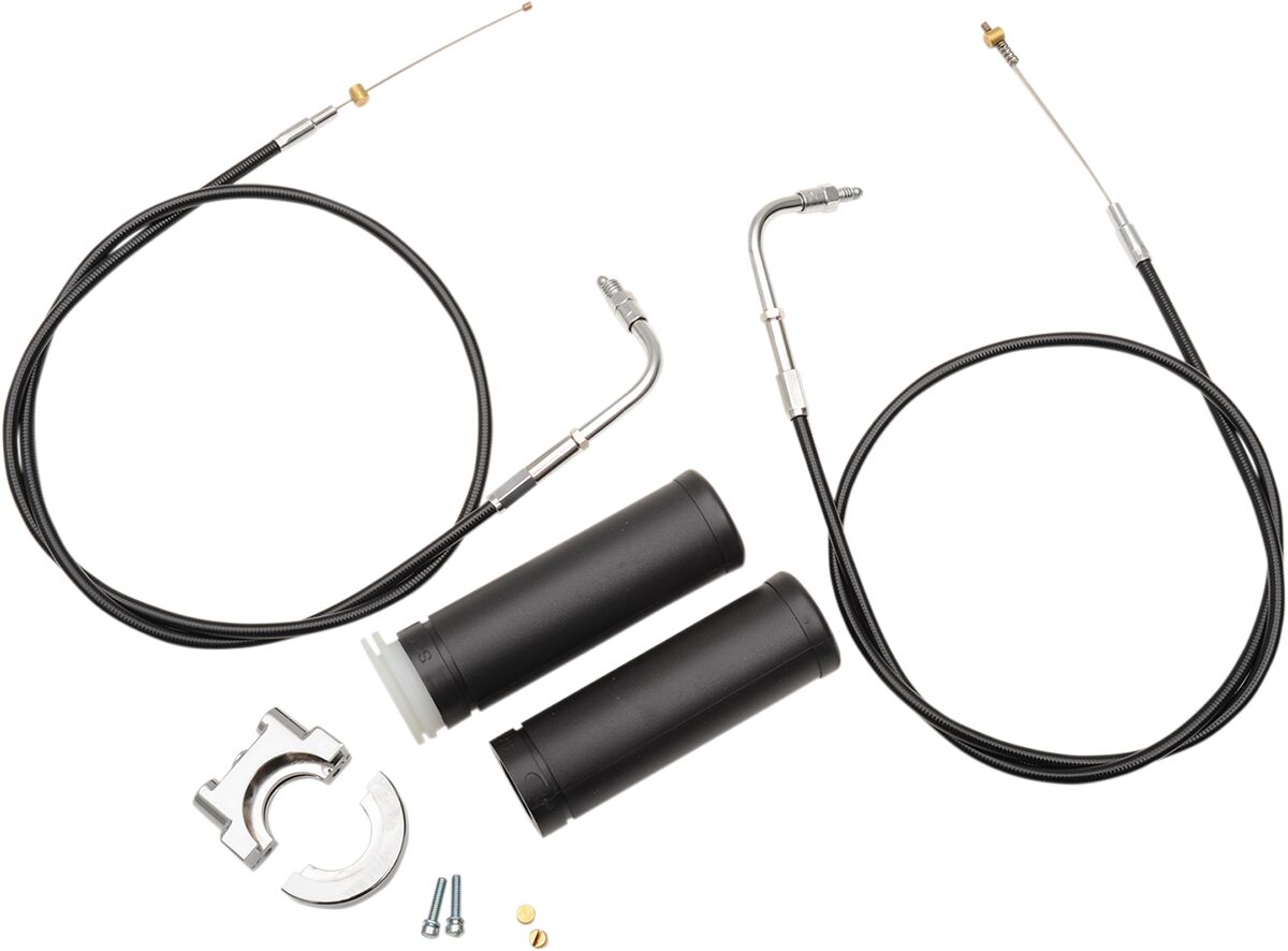 THROTTLE ASSEMBLY FOR SUPER E-G CARBS 39"