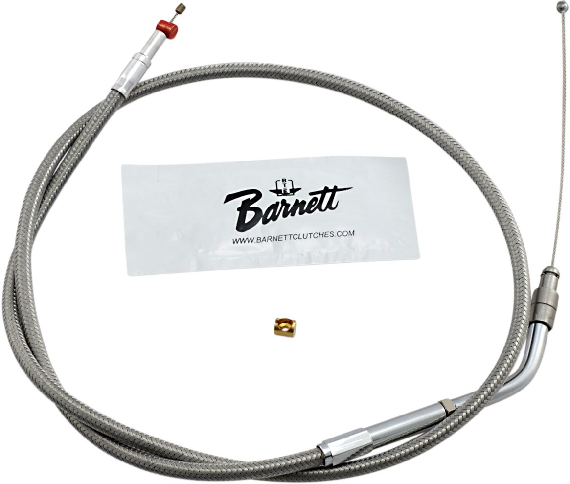 THROTTLE CABLE STAINLESS STEEL STANDARD LENGTH