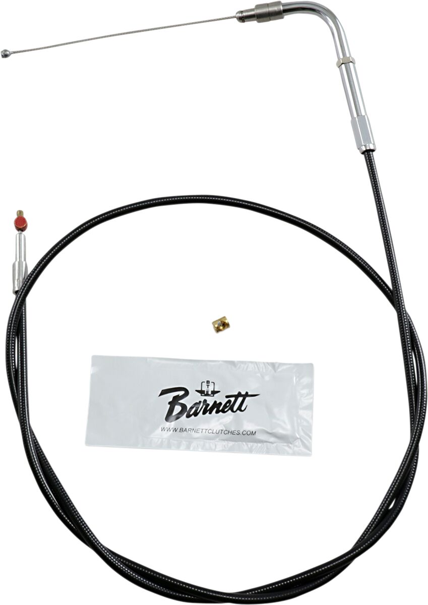 THROTTLE CABLE TRADITIONAL BLACK STANDARD LENGTH