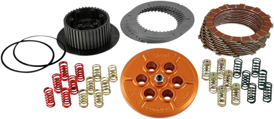 SCORPION BIG TWINS CLUTCH ASSEEMBLY ALUMINUM
