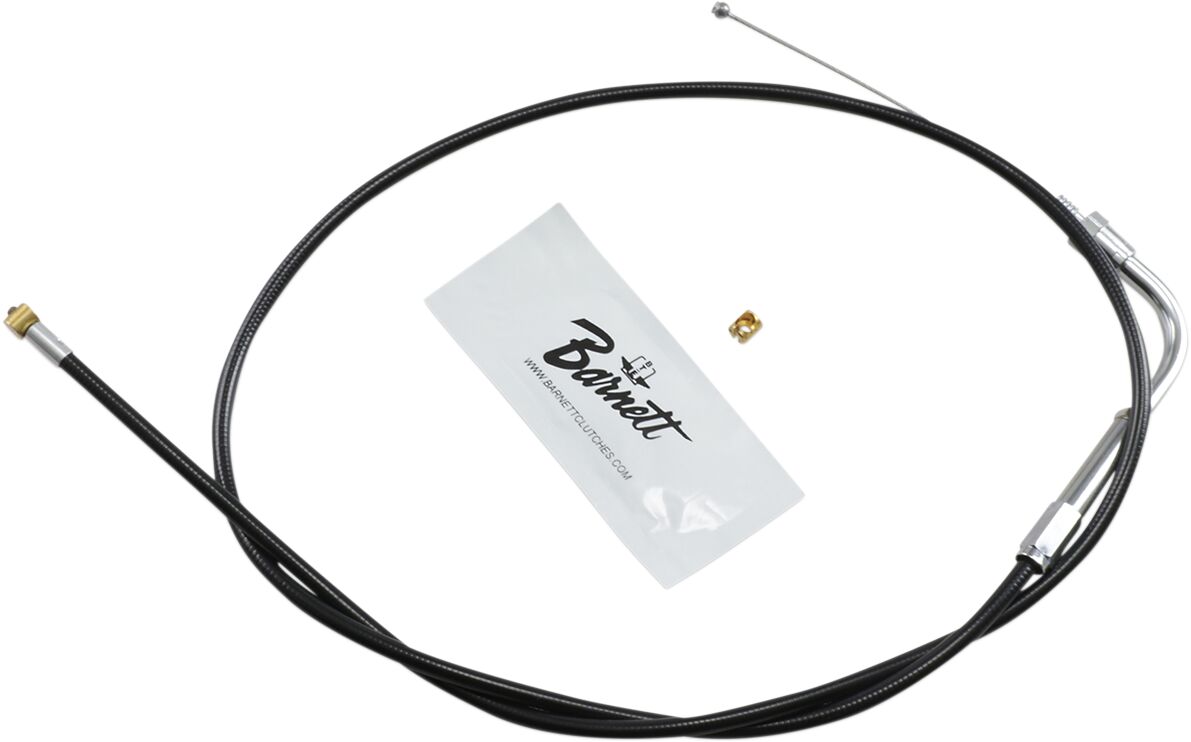 THROTTLE CABLE TRADITIONAL BLACK STANDARD LENGTH