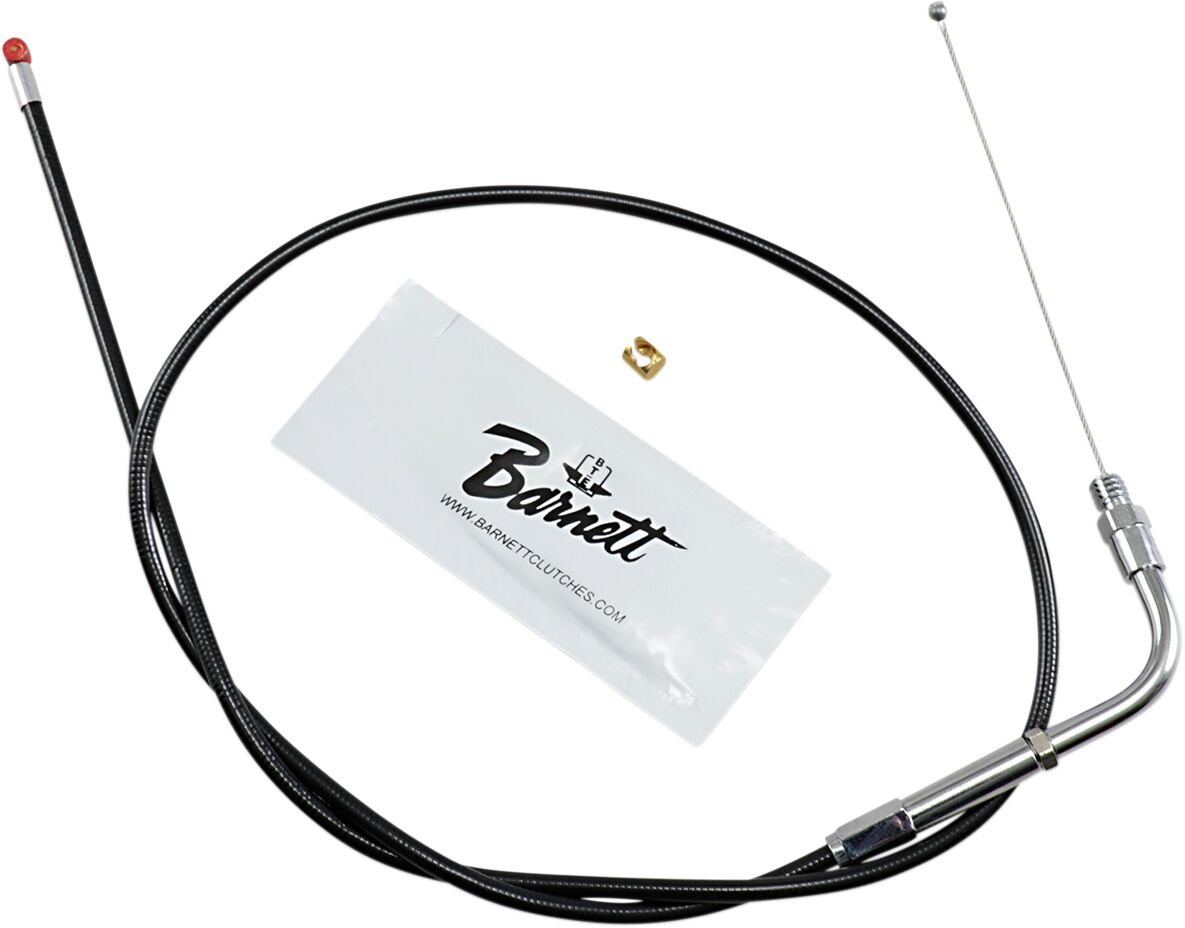 THROTTLE CABLE TRADITIONAL BLACK STANDARD LENGTH