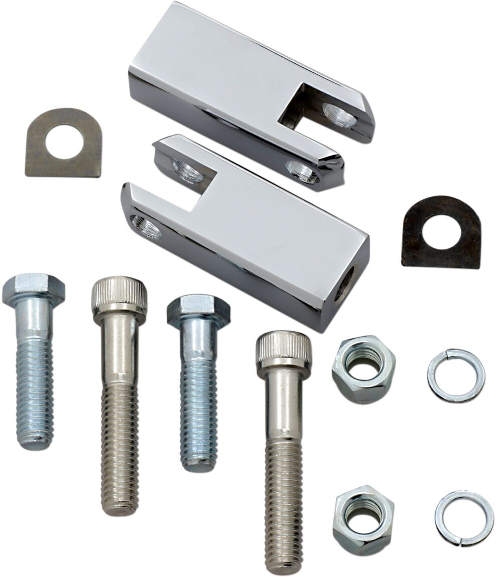 PASSENGER FOOTPEG MOUNTING KIT CHROME