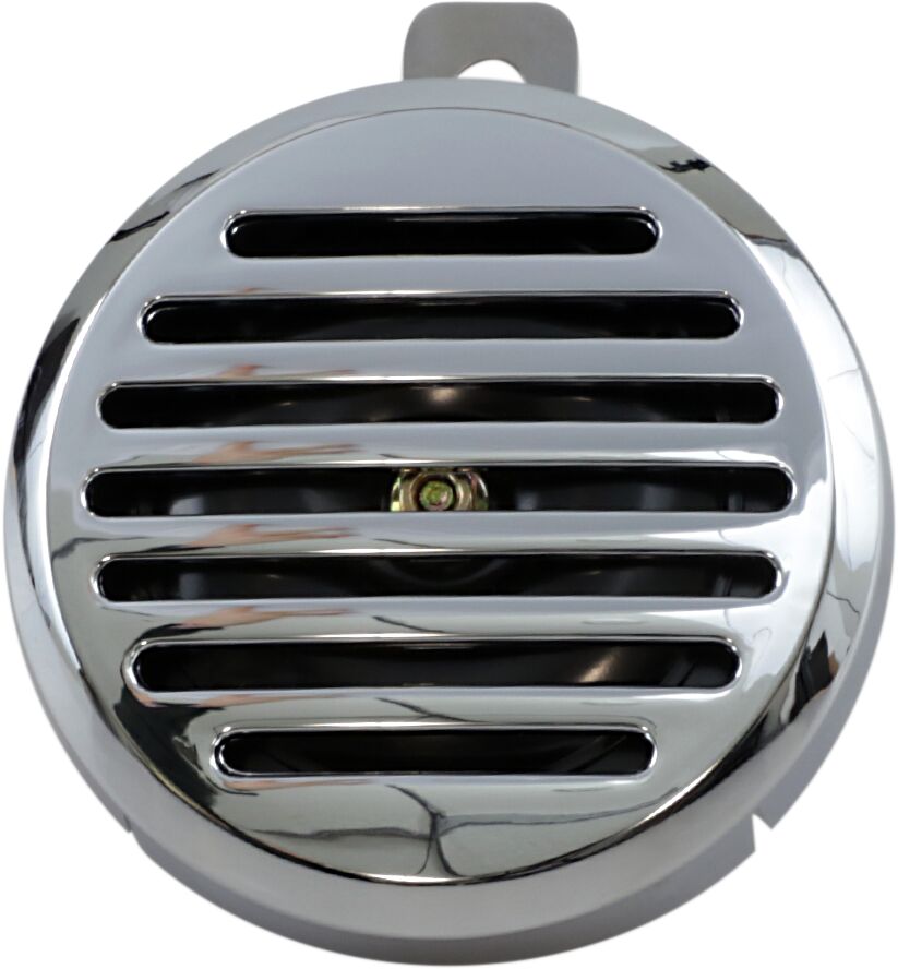 HONR W/ SLOTTET COVER CHROME 12V 113DB 3.375"